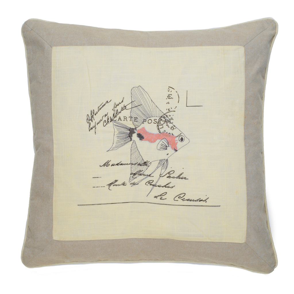 Pescador Angel Fish Pillow