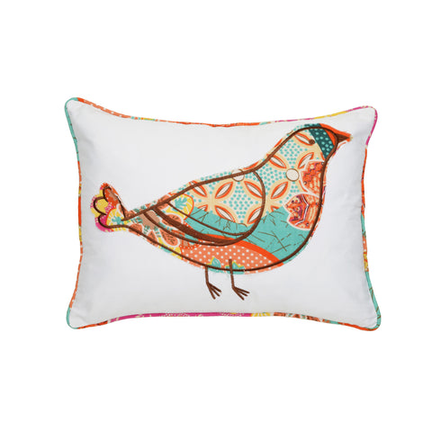 Zanzibar Bird Pillow 14X18